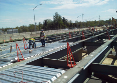 Deck pans on I-495 and MD 26 by XTREME Fabrication of Maryland.