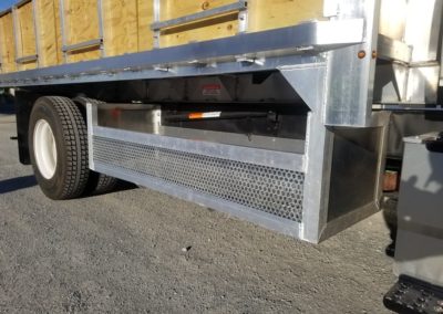 Custom aluminum truck body options